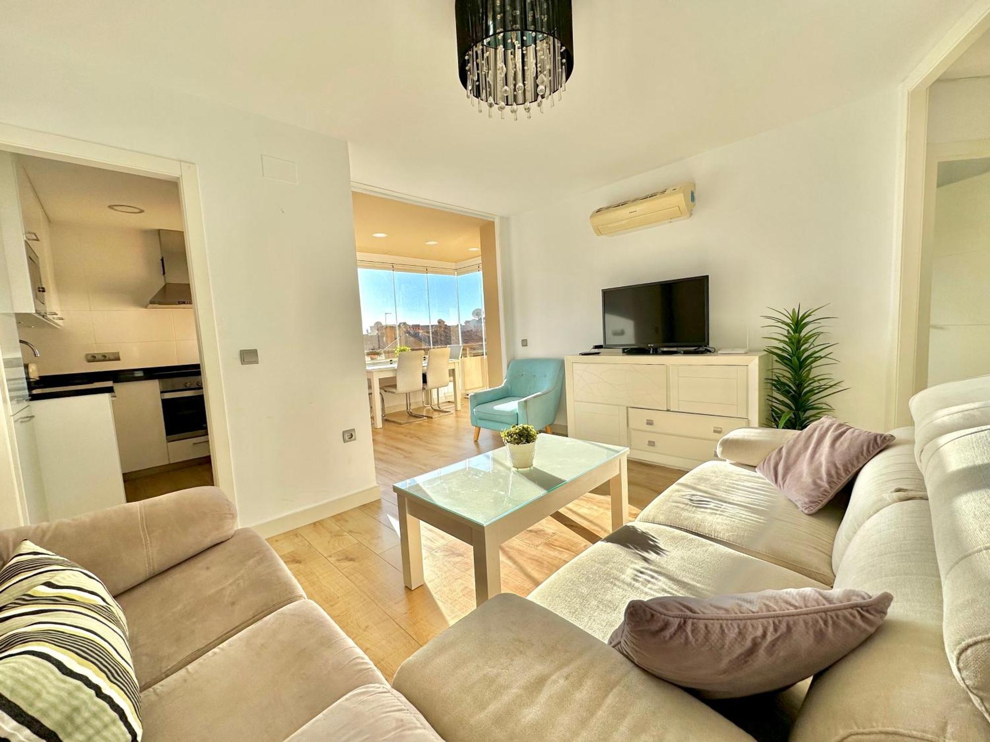 Gorgeous Apartment At The Sea In La Carihuela! トレモリノス エクステリア 写真
